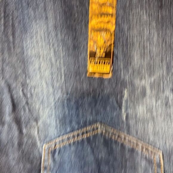 44 X 30 Mens Denim Blue Jeans Slightly Distressed NWT Never Worn - Picture 3 of 16
